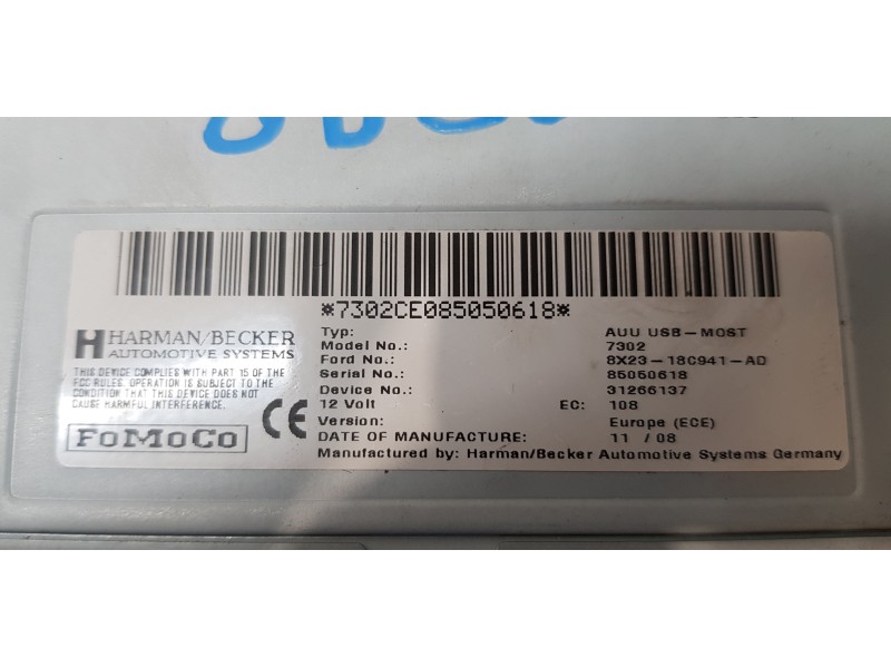 Recambio de modulo electronico para jaguar xf 2.7 v6 diesel luxury referencia OEM IAM 8X2318C941AD  