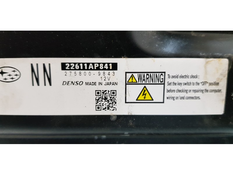 Recambio de centralita motor uce para subaru legacy kombi/outback b14 premium referencia OEM IAM 22611AP841  