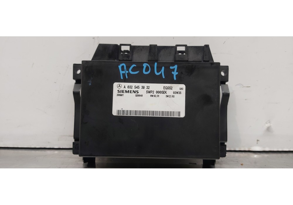 Recambio de centralita cambio automatico para mercedes clase s (w220) berlina 320 cdi (220.025) referencia OEM IAM A0325453932  