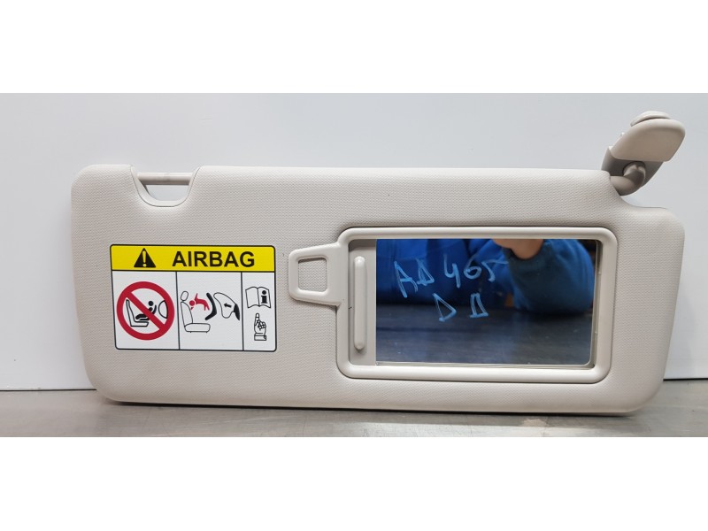 Recambio de parasol derecho para hyundai tucson klass referencia OEM IAM 85220N9300MMH  