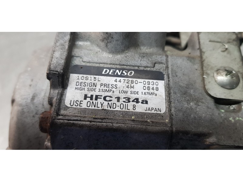 Recambio de compresor aire acondicionado para subaru legacy kombi/outback b14 premium referencia OEM IAM 4472800930   Recambio de compresor aire acondicionado para subaru legacy kombi/outback b14 premium referencia OEM IAM 4472800930