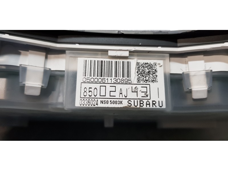Recambio de cuadro instrumentos para subaru legacy kombi/outback b14 premium referencia OEM IAM 85002AJ43   Recambio de cuadro instrumentos para subaru legacy kombi/outback b14 premium referencia OEM IAM 85002AJ43