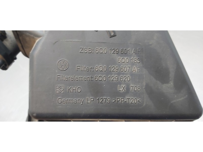 Recambio de filtro aire para seat ibiza (6j5) reference referencia OEM IAM 6Q0129620  