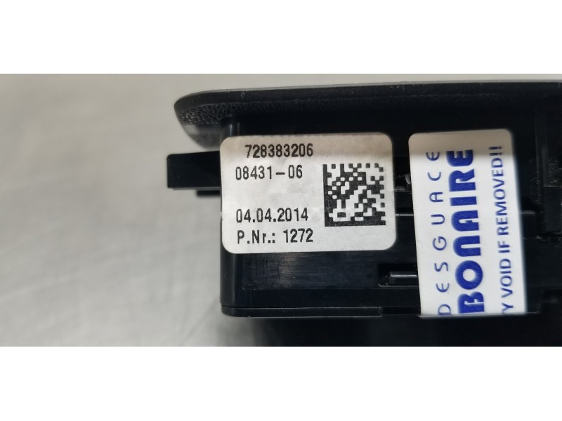Recambio de mando elevalunas delantero izquierdo para bmw serie 1 lim. (f20) 118d referencia OEM IAM 61319208109 728383206 51417 Recambio de mando elevalunas delantero izquierdo para bmw serie 1 lim. (f20) 118d referencia OEM IAM 61319208109 728383206 51417