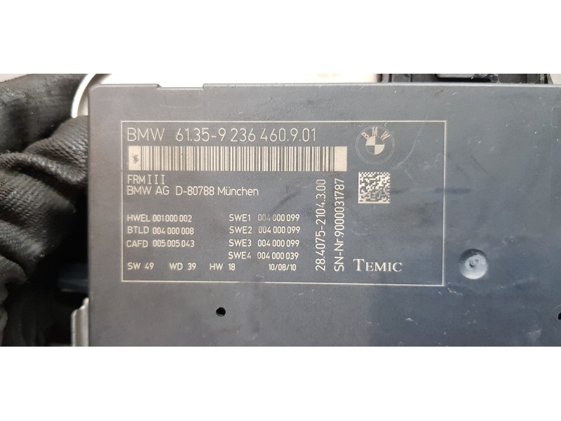 Recambio de modulo electronico para bmw serie 5 lim. (f10) 520d referencia OEM IAM 61359236460  