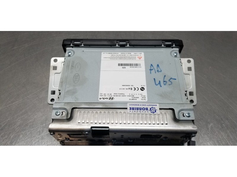 Recambio de sistema audio / radio cd para hyundai tucson klass referencia OEM IAM 96160N7120  