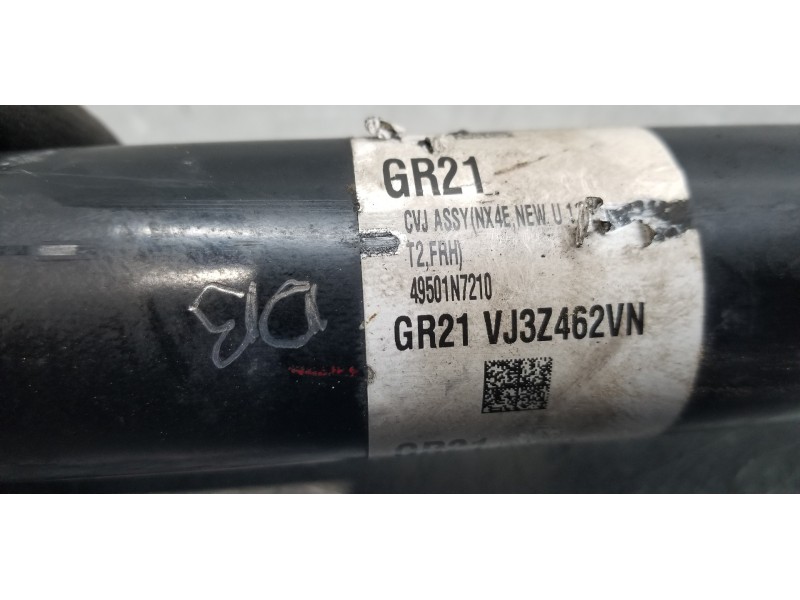 Recambio de transmision delantera derecha para hyundai tucson klass referencia OEM IAM 49501N7210  