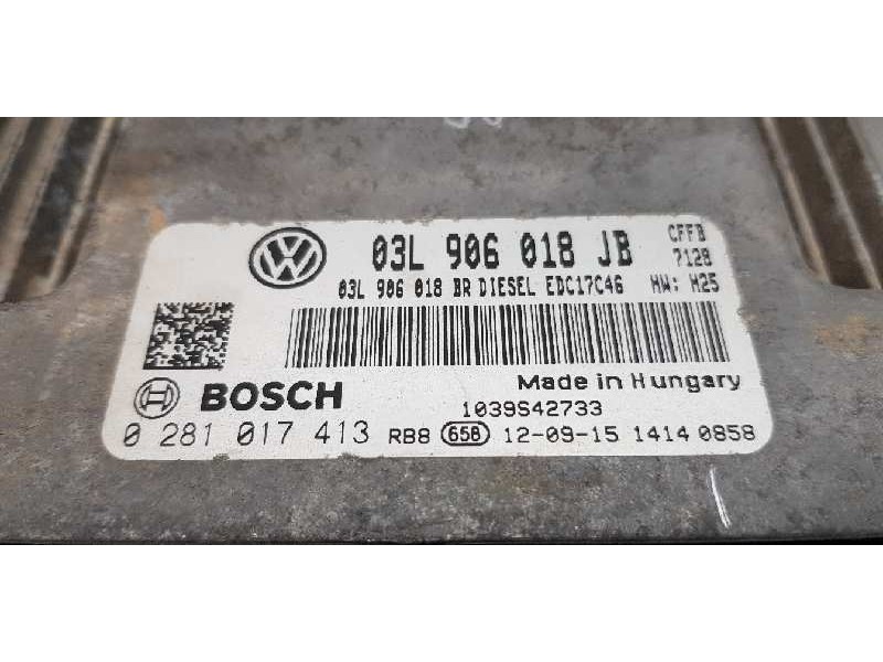 Recambio de centralita motor uce para skoda suberb (3t4) elegance referencia OEM IAM 03L906018JB  