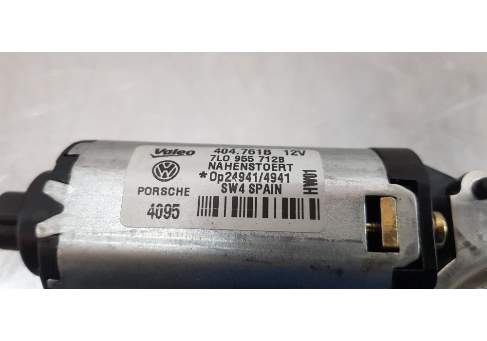 Recambio de motor limpia trasero para porsche cayenne (typ 9pa) s referencia OEM IAM 7L0955712B  