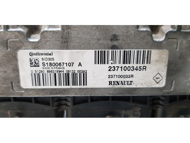 Recambio de centralita motor uce para renault scenic iii grand expression referencia OEM IAM 237100345R   Recambio de centralita motor uce para renault scenic iii grand expression referencia OEM IAM 237100345R