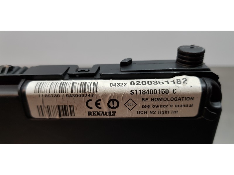 Recambio de modulo confort para renault scenic ii authentique referencia OEM IAM 8200351182  