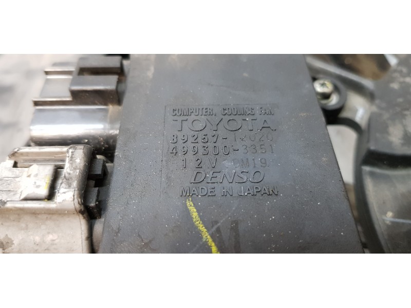 Recambio de electroventilador para toyota auris active referencia OEM IAM 8925712020   Recambio de electroventilador para toyota auris active referencia OEM IAM 8925712020