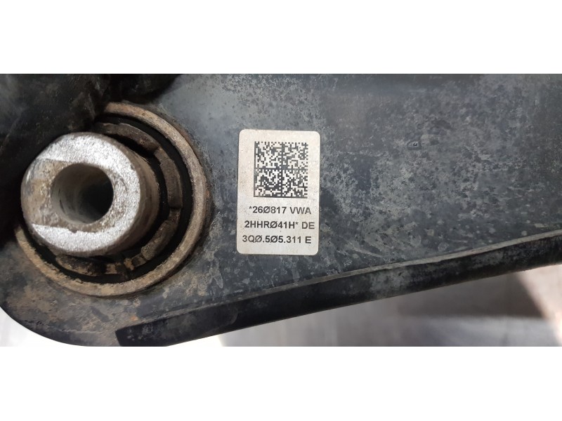 Recambio de brazo suspension inferior trasero izquierdo para skoda kodiaq style 4x4 referencia OEM IAM 3Q0505311E  