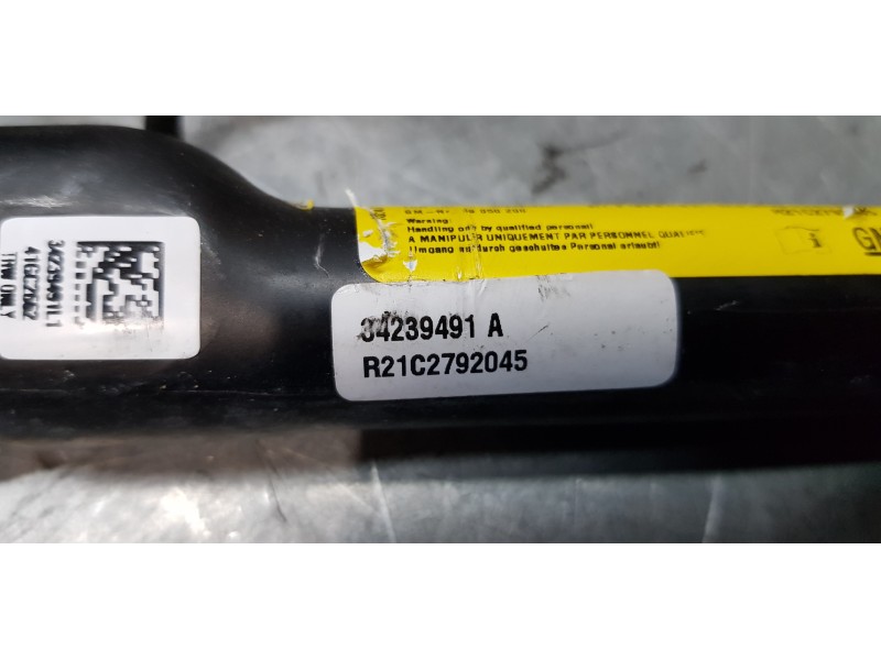 Recambio de cinturon seguridad delantero derecho para opel meriva b selective referencia OEM IAM 34040728C  