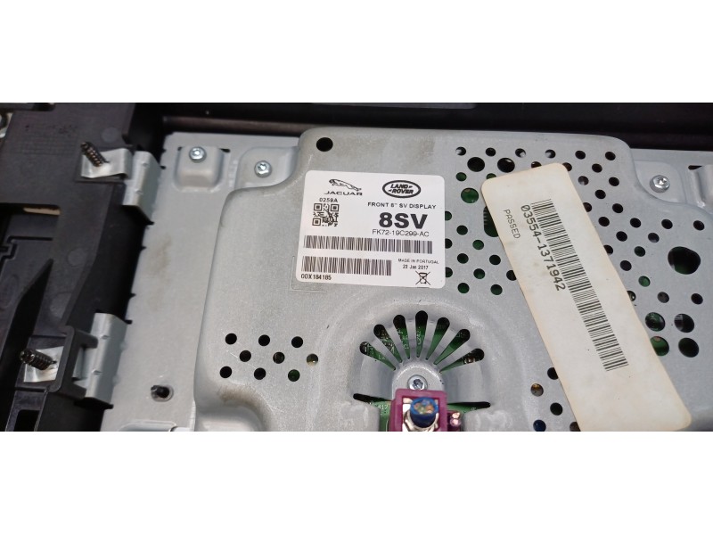Recambio de pantalla multifuncion para land rover discovery sport pure referencia OEM IAM FK7219C299AC  