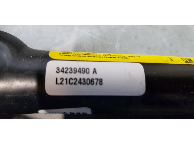 Recambio de cinturon seguridad delantero izquierdo para opel meriva b selective referencia OEM IAM 34040727C   Recambio de cinturon seguridad delantero izquierdo para opel meriva b selective referencia OEM IAM 34040727C