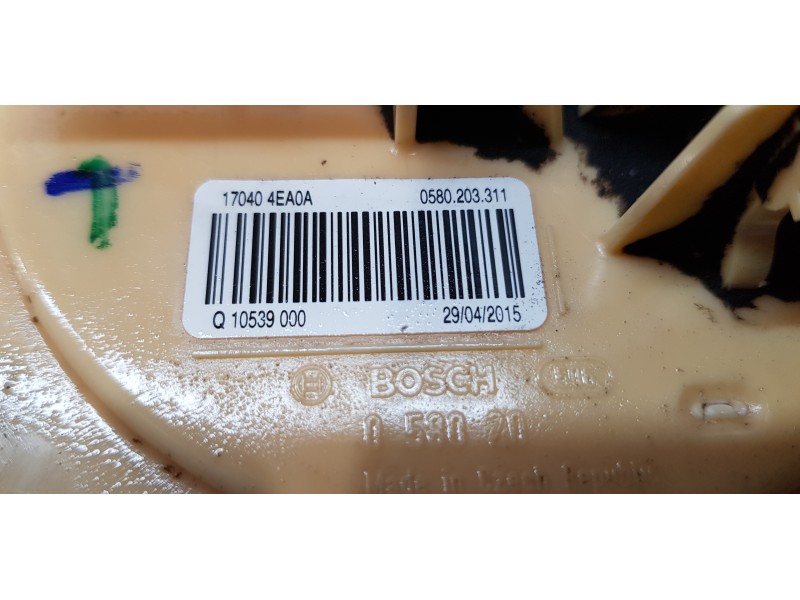 Recambio de aforador para renault kadjar zen referencia OEM IAM 170404EA0A  