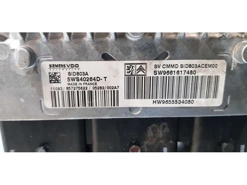 Recambio de centralita motor uce para peugeot 407 st confort referencia OEM IAM 9661617480   Recambio de centralita motor uce para peugeot 407 st confort referencia OEM IAM 9661617480