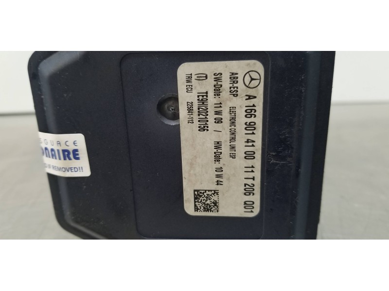 Recambio de abs para mercedes clase m (w166) ml 350 bluetec (166.004) referencia OEM IAM A1664311612 A1669014100 