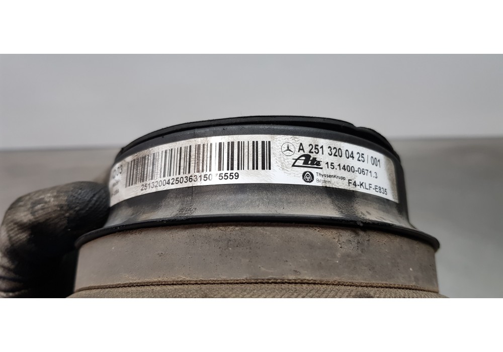 Recambio de muelle amortiguacion para mercedes clase r (w251) 320 cdi (251.022) referencia OEM IAM A2513200325  