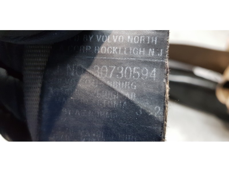 Recambio de cinturon seguridad delantero derecho para volvo xc90 d5 summum (7 asientos) (136kw) referencia OEM IAM 30730594   Recambio de cinturon seguridad delantero derecho para volvo xc90 d5 summum (7 asientos) (136kw) referencia OEM IAM 30730594