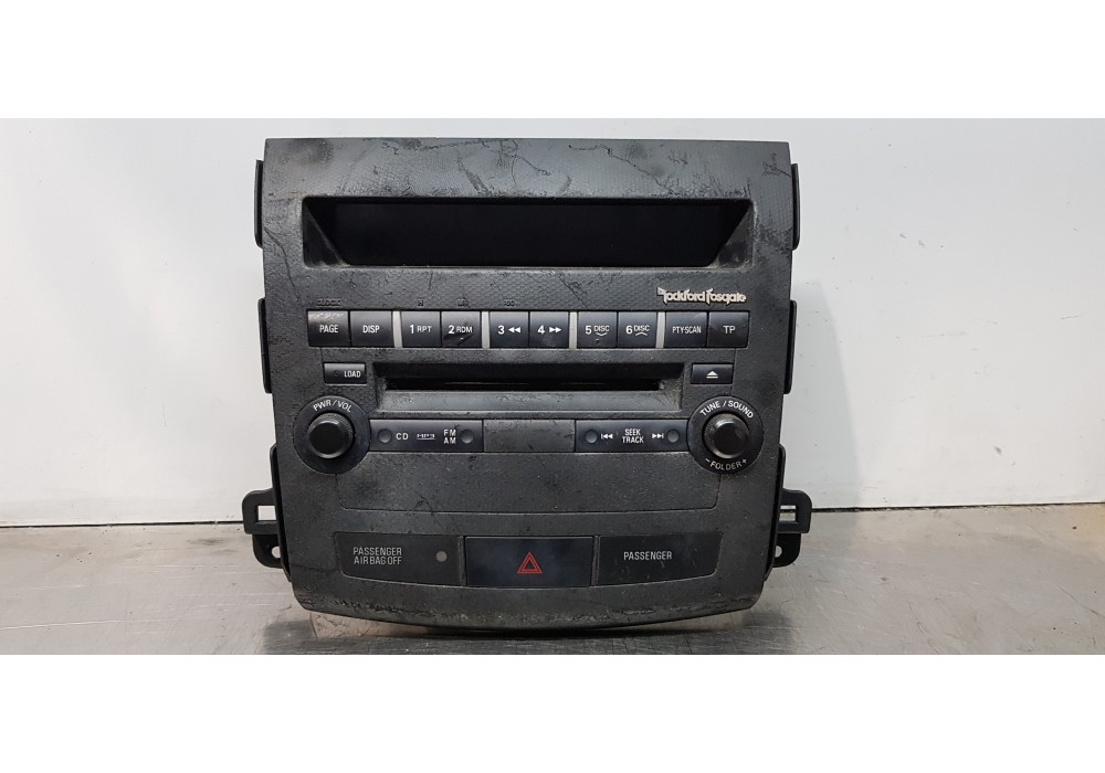 Recambio de sistema audio / radio cd para mitsubishi outlander (cw0) 2.0 di-d invite referencia OEM IAM 8002A539  