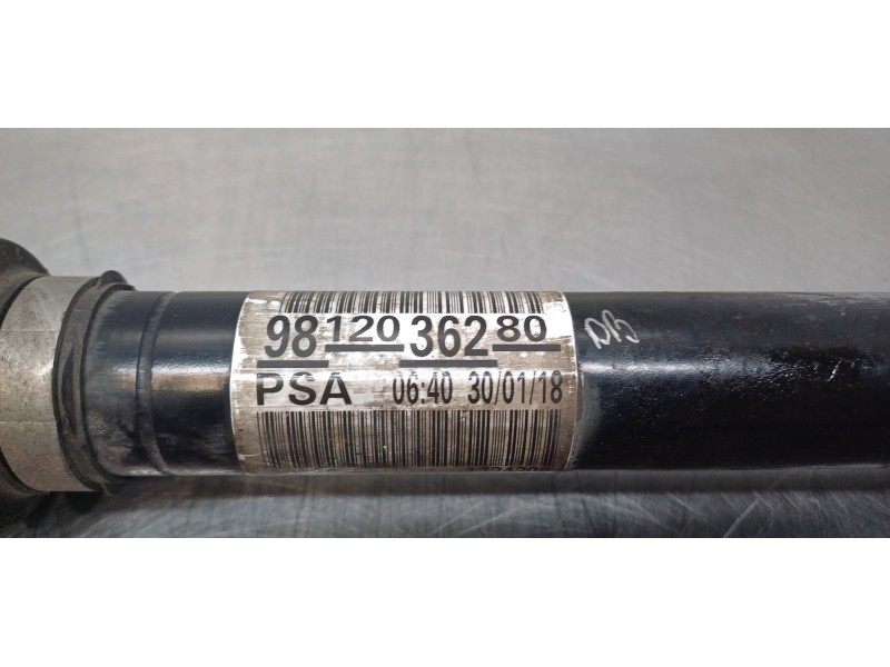 Recambio de transmision delantera izquierda para citroen c-elysée exclusive referencia OEM IAM 9812036280   Recambio de transmision delantera izquierda para citroen c-elysée exclusive referencia OEM IAM 9812036280