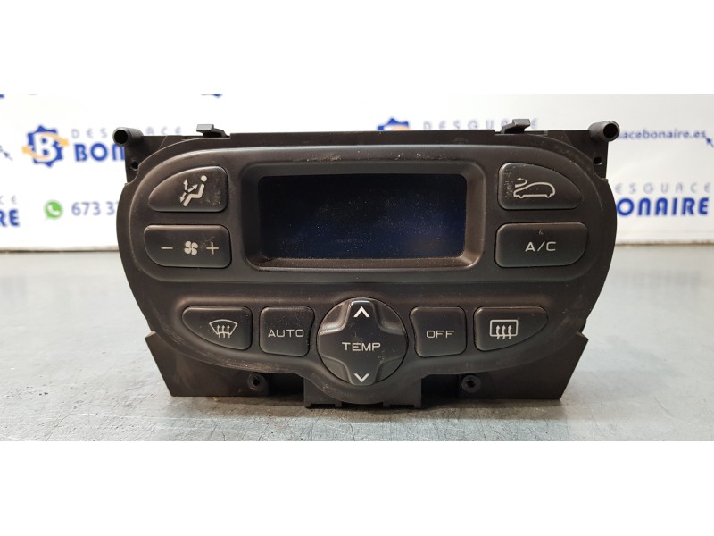 Recambio de mando climatizador para peugeot 307 (s1) xt referencia OEM IAM 96430991ZR   Recambio de mando climatizador para peugeot 307 (s1) xt referencia OEM IAM 96430991ZR