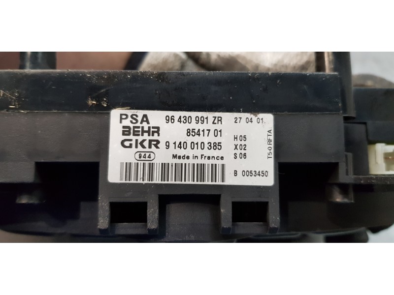 Recambio de mando climatizador para peugeot 307 (s1) xt referencia OEM IAM 96430991ZR   Recambio de mando climatizador para peugeot 307 (s1) xt referencia OEM IAM 96430991ZR