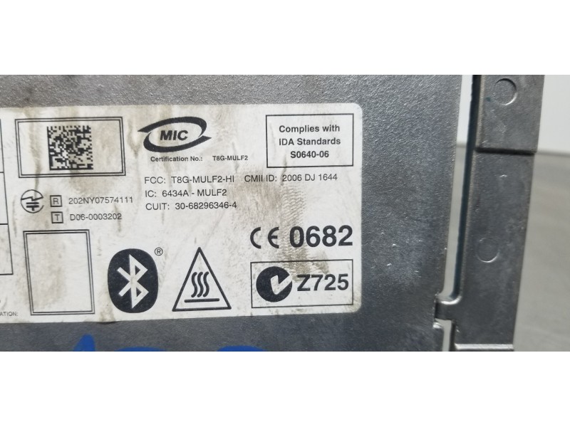 Recambio de amplificador de audio para bmw serie 1 berlina (e81/e87) 120d referencia OEM IAM 84109200822   Recambio de amplificador de audio para bmw serie 1 berlina (e81/e87) 120d referencia OEM IAM 84109200822