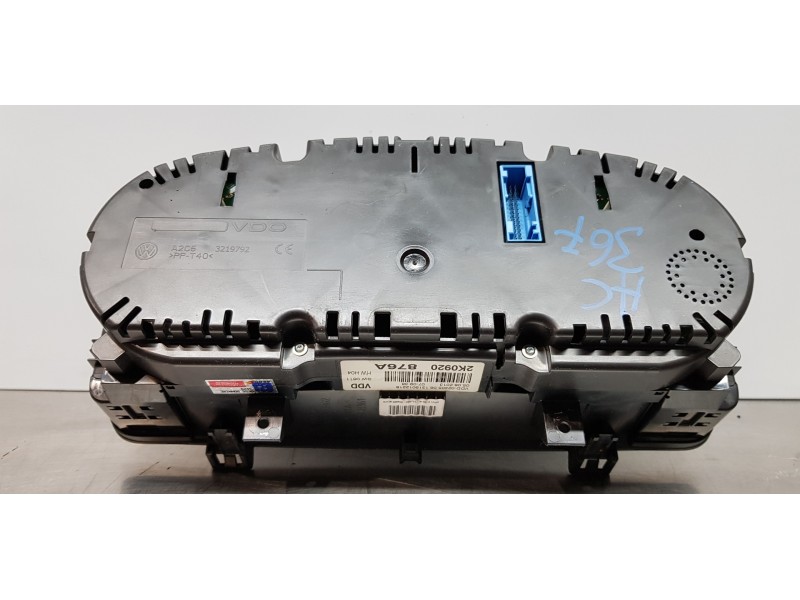 Recambio de cuadro instrumentos para volkswagen caddy ka/kb (2c) kasten bluemotion referencia OEM IAM 2K0920876A  