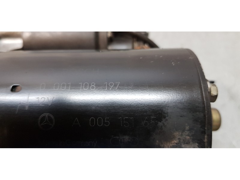 Recambio de motor arranque para mercedes clase c (w203) berlina 320 (203.064) referencia OEM IAM A0051516501  