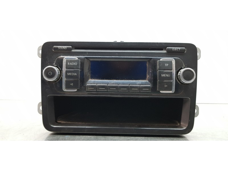 Recambio de sistema audio / radio cd para volkswagen caddy ka/kb (2c) kasten bluemotion referencia OEM IAM 5K0035156A  