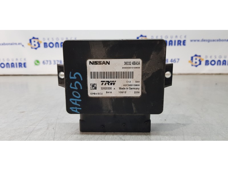 Recambio de modulo electronico para nissan qashqai (j11) tekna premium referencia OEM IAM 360324BA0A  
