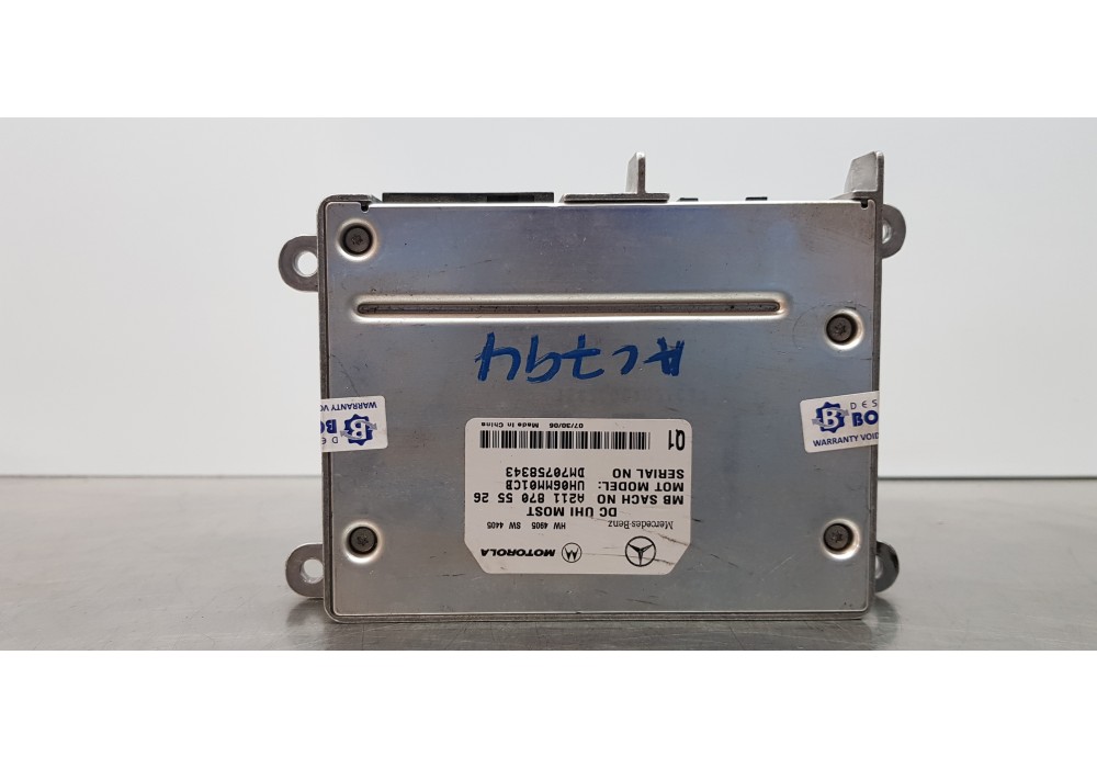 Recambio de modulo electronico para mercedes clase m (w164) 280 / 300 cdi (164.120) referencia OEM IAM A2118705526  