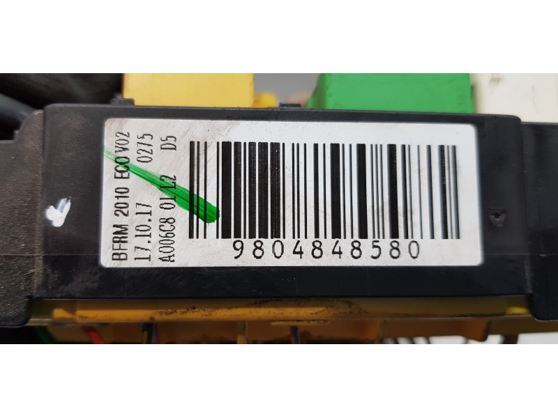 Recambio de caja reles / fusibles para citroen c4 grand picasso exclusive referencia OEM IAM 9804848580   Recambio de caja reles / fusibles para citroen c4 grand picasso exclusive referencia OEM IAM 9804848580