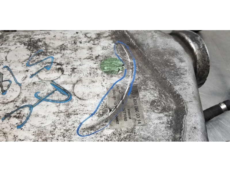 Recambio de intercooler para mercedes clase s (w221) berlina 420 / 450 cdi (221.028) referencia OEM IAM A6290900314  