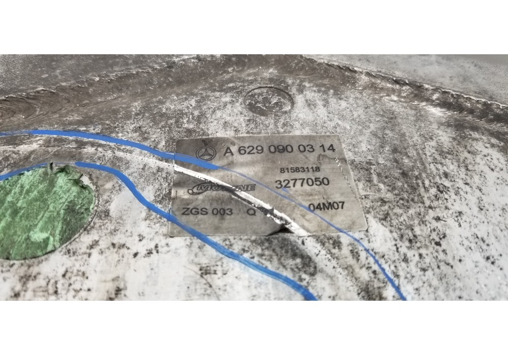 Recambio de intercooler para mercedes clase s (w221) berlina 420 / 450 cdi (221.028) referencia OEM IAM A6290900314  