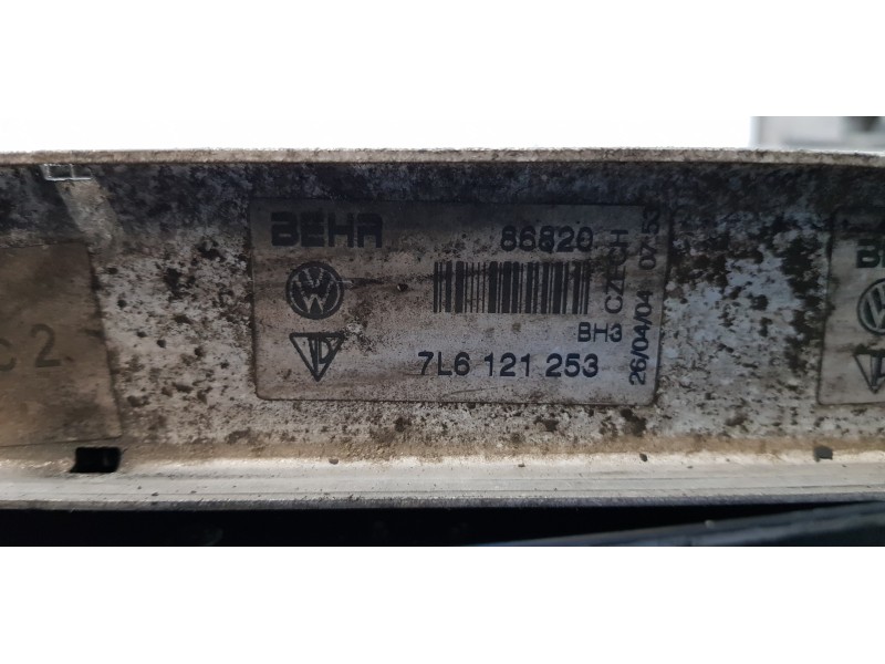 Recambio de radiador agua para volkswagen touareg (7la) tdi r5 referencia OEM IAM 7L6121253   Recambio de radiador agua para volkswagen touareg (7la) tdi r5 referencia OEM IAM 7L6121253