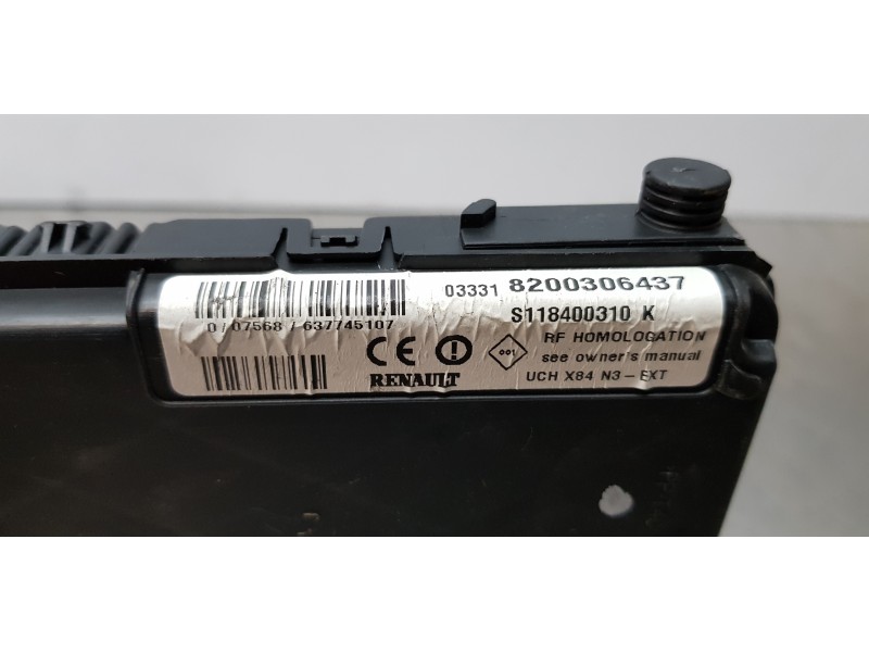 Recambio de modulo electronico para renault scenic ii grand confort dynamique referencia OEM IAM 8200306437  