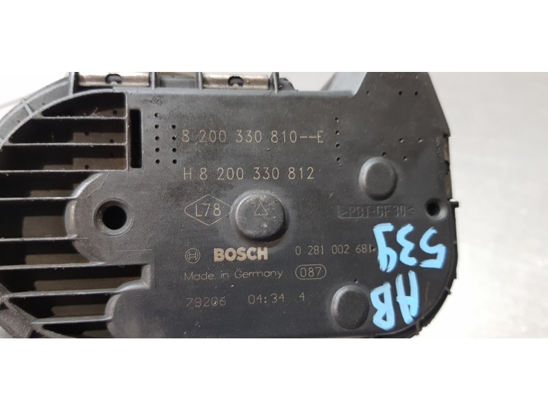 Recambio de caja mariposa para renault koleos privilege referencia OEM IAM 8200330810   Recambio de caja mariposa para renault koleos privilege referencia OEM IAM 8200330810