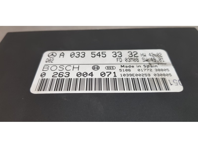 Recambio de modulo electronico para mercedes clase s (w220) berlina 320 cdi (220.025) referencia OEM IAM A0335453332  