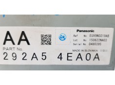 Recambio de modulo electronico para renault kadjar zen referencia OEM IAM 292A54EA0A   2