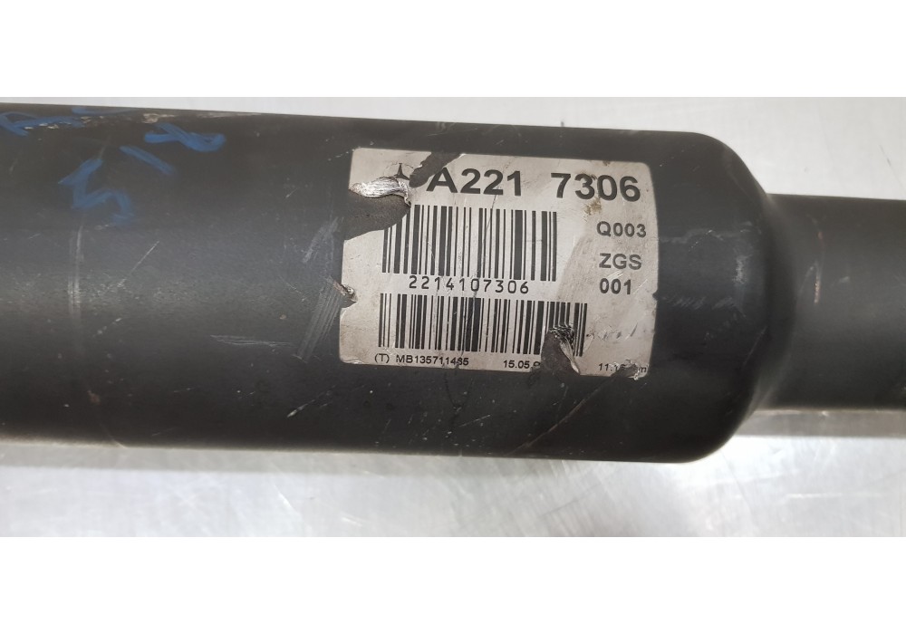 Recambio de transmision central para mercedes clase s (w221) berlina 420 / 450 cdi (221.028) referencia OEM IAM A2214100516  