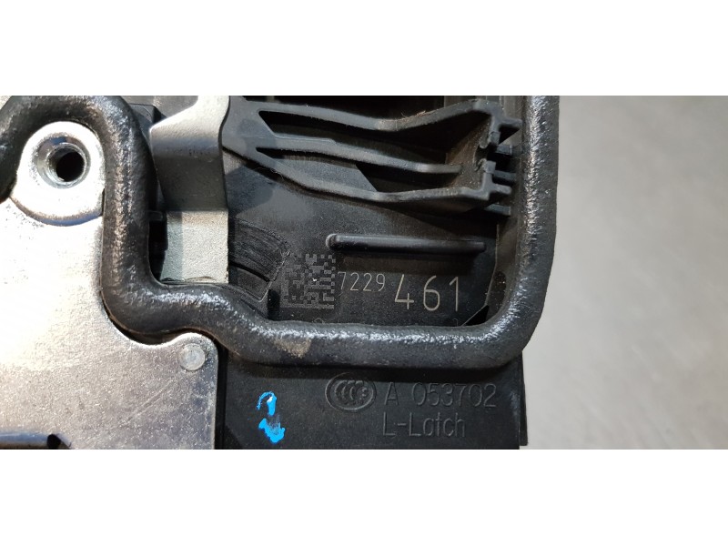 Recambio de cerradura puerta delantera izquierda para bmw serie 1 lim. (f20/f21) 118d referencia OEM IAM 7229461  