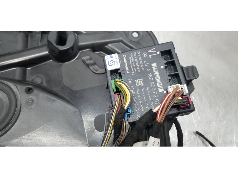 Recambio de elevalunas delantero izquierdo para mercedes clase m (w166) ml 350 bluetec (166.004) referencia OEM IAM A1667201102 