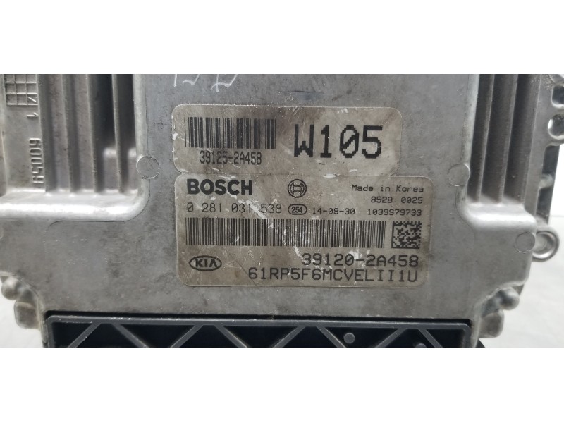 Recambio de centralita motor uce para kia carens ( ) concept referencia OEM IAM 391252A458 0281031538  Recambio de centralita motor uce para kia carens ( ) concept referencia OEM IAM 391252A458 0281031538