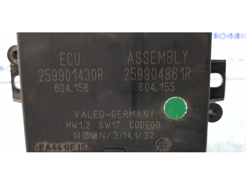 Recambio de modulo electronico para renault koleos expression referencia OEM IAM 259901430R  