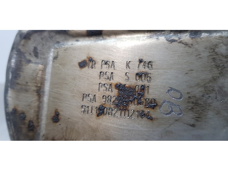 Recambio de catalizador para citroen c4 grand picasso spacetourer referencia OEM IAM 9822860580 K746 