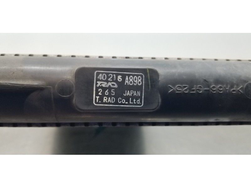 Recambio de radiador agua para mitsubishi outlander (gf0) phev kaiteki 4wd referencia OEM IAM 1350A898  